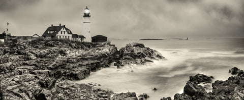 "Portland Head: Sepia" by Phil Crawshay