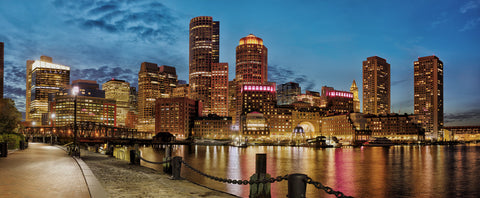 "Boston at Fan Pier" by Phil Crawshay